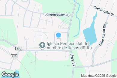Map image of the property - 212 Falling Waters Way