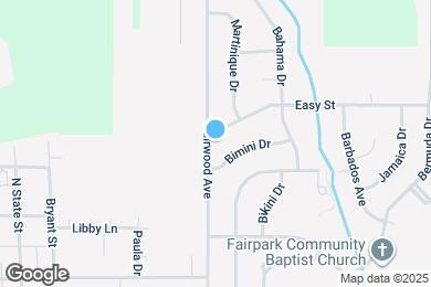 Map image of the property - 1060 Fairwood Ave
