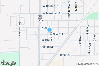 Map image of the property - 520 Hall St