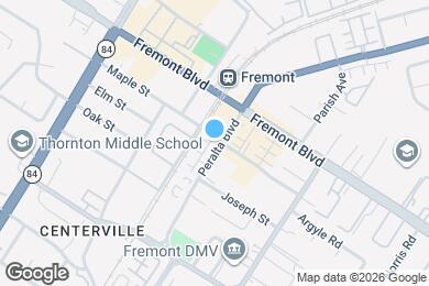 Map image of the property - 4117 Peralta Blvd