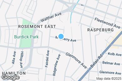 Map image of the property - 3811 Mayberry Ave