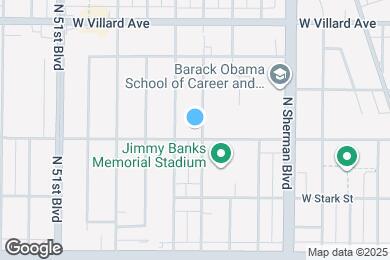 Map image of the property - 5009 N 46th St