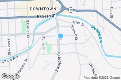 Map image of the property - 407 S Aurora St