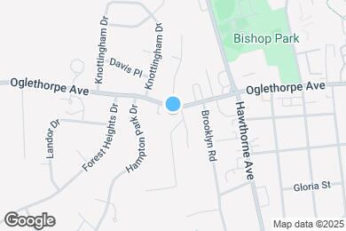 Map image of the property - 955 Oglethorpe Ave