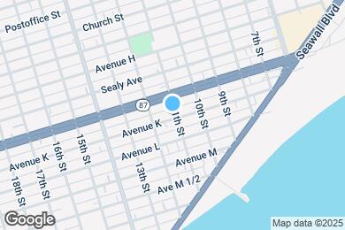 Map image of the property - 1017 11th St