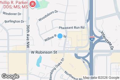 Map image of the property - 1233 Crossroads Ct