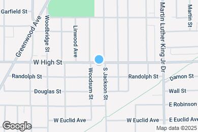 Map image of the property - 207 W High St