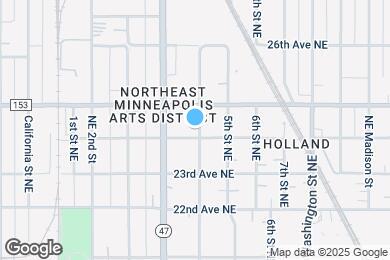 Map image of the property - 2408 4th St NE