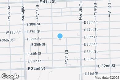 Map image of the property - 252 E 36th St