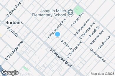 Map image of the property - 437 E Cedar Ave