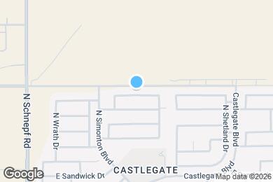 Map image of the property - 4082 E Meadow Lark Way
