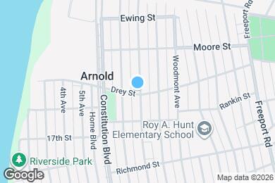 Map image of the property - 825 Drey St