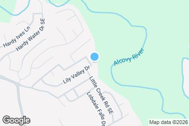 Map image of the property - 1950 Lily Valley Dr
