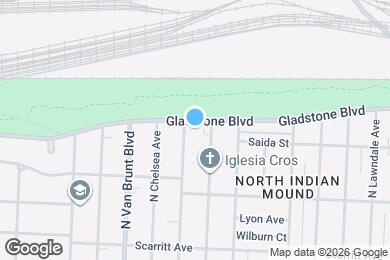 Map image of the property - 5009 Gladstone Blvd