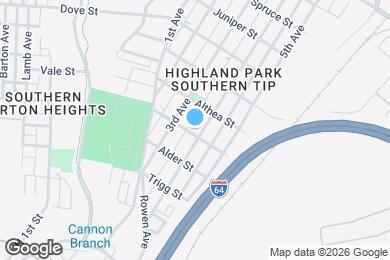 Map image of the property - 1414 Chestnut St