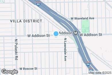 Map image of the property - 3733 W Addison St