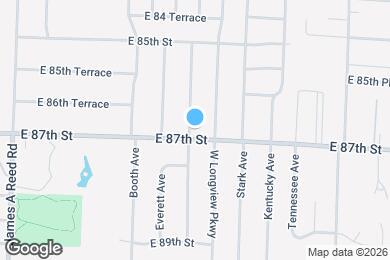 Map image of the property - 8700 E 87th St