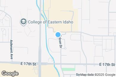 Map image of the property - 1400 Falcon Dr