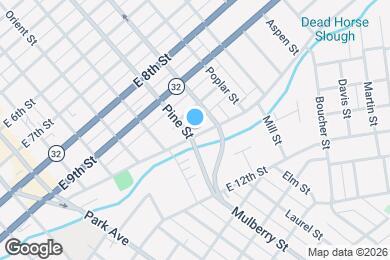Map image of the property - 1055 Pine St