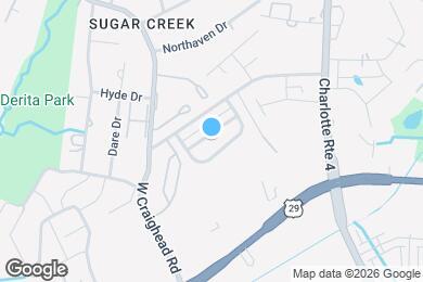 Map image of the property - 3926 Damask Drive