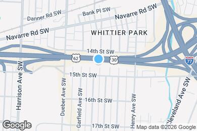 Map image of the property - 1431 Scoville Ave SW