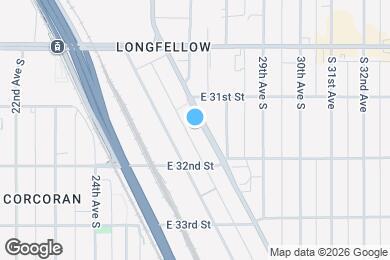 Map image of the property - Olive Apartments