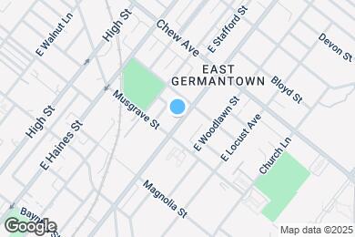 Map image of the property - 619 E Chelten Ave