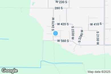 Map image of the property - 537 S 2470 W