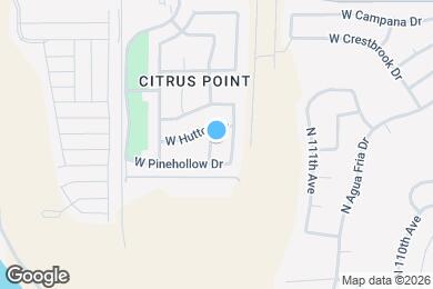 Map image of the property - 16425 N 113th Dr