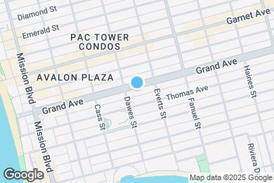 Map image of the property - 1127 Grand Ave