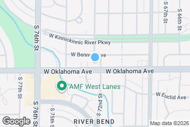 Map image of the property - 7210 W Oklahoma Ave
