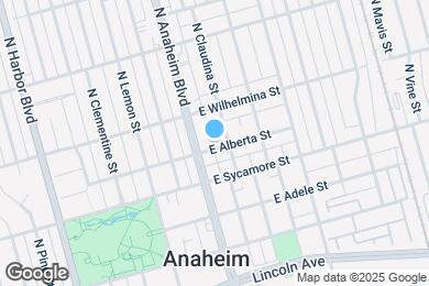 Map image of the property - 111 E Alberta St
