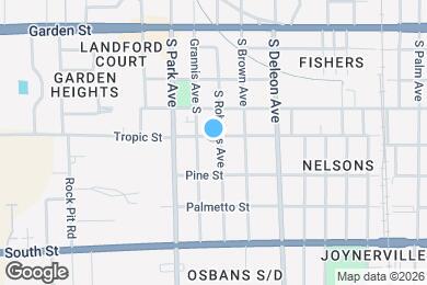 Map image of the property - 1207 Tropic St