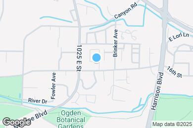 Map image of the property - 1081 E 1550 S