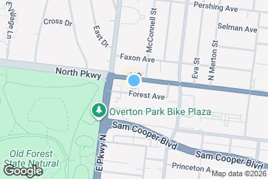 Map image of the property - 2380 Forrest Ave