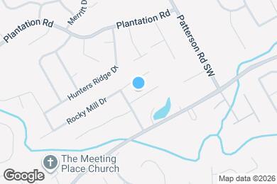 Map image of the property - 1971 Rocky Mill Ln