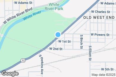 Map image of the property - 1319 W Kilgore Ave