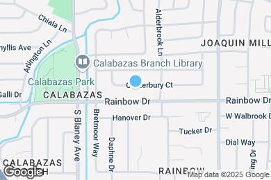 Map image of the property - 6610 Canterbury Ct