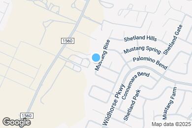 Map image of the property - 9923 Mustang Rise