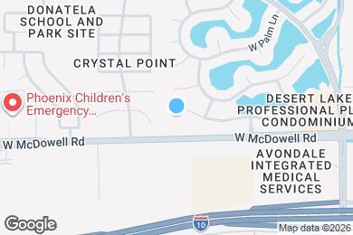 Map image of the property - 11029 W Almeria Rd