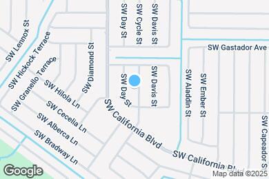 Map image of the property - 1962 SW Cycle St