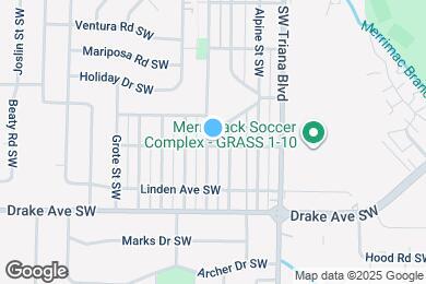 Map image of the property - 3511 Clopton St SW