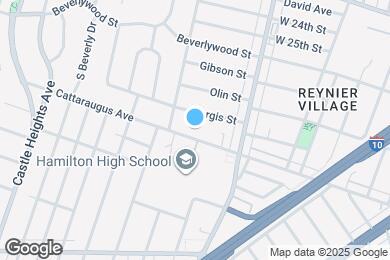 Map image of the property - 9111 Cattaraugus Ave