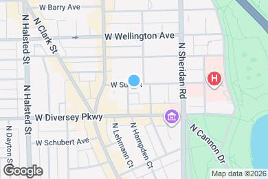Map image of the property - 525 W Surf