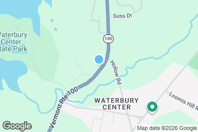 Map image of the property - 3487 Waterbury-Stowe Rd