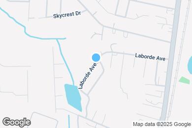Map image of the property - 5507 Laborde Ave