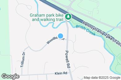 Map image of the property - 105 Woodbine Dr
