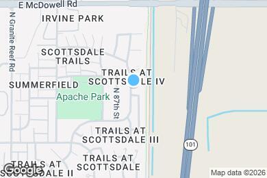 Map image of the property - 8735 E Moreland St