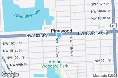 Map image of the property - 10203 NW 12th Ave