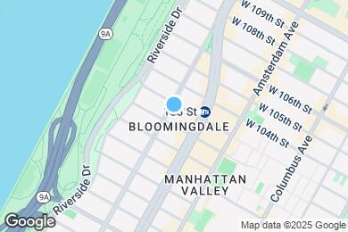 Map image of the property - 868 W End Ave